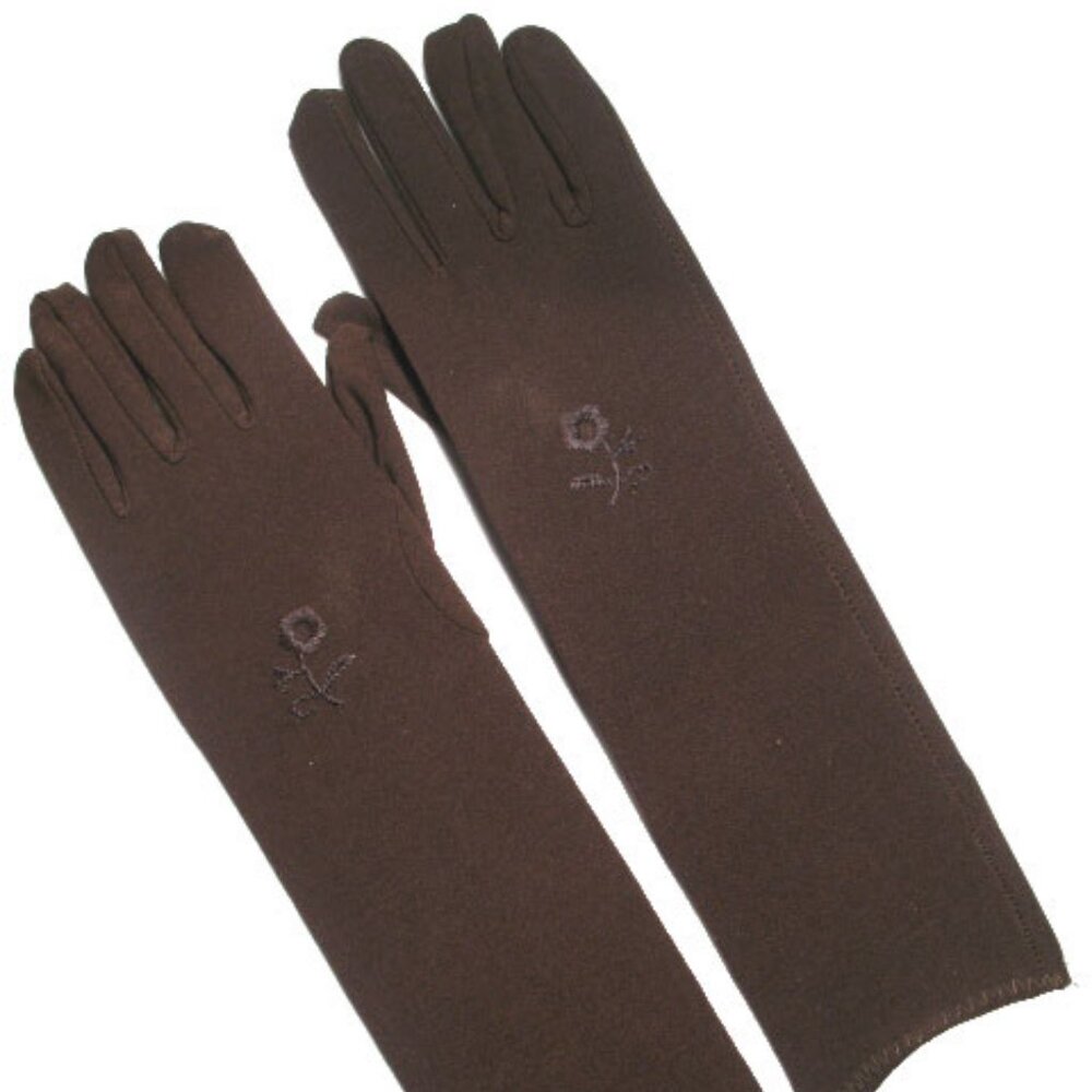 Brown Muslim Hand Gloves